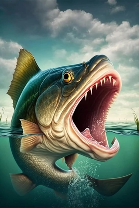 1000 Pieces Jigsaw Puzzles for Adults and Teens and Kids- Pond Fish - Animal Puzzles -Puzzle Home Wall Decor DIY Leisure Game Fun Toy Gift Suitable Family Friends