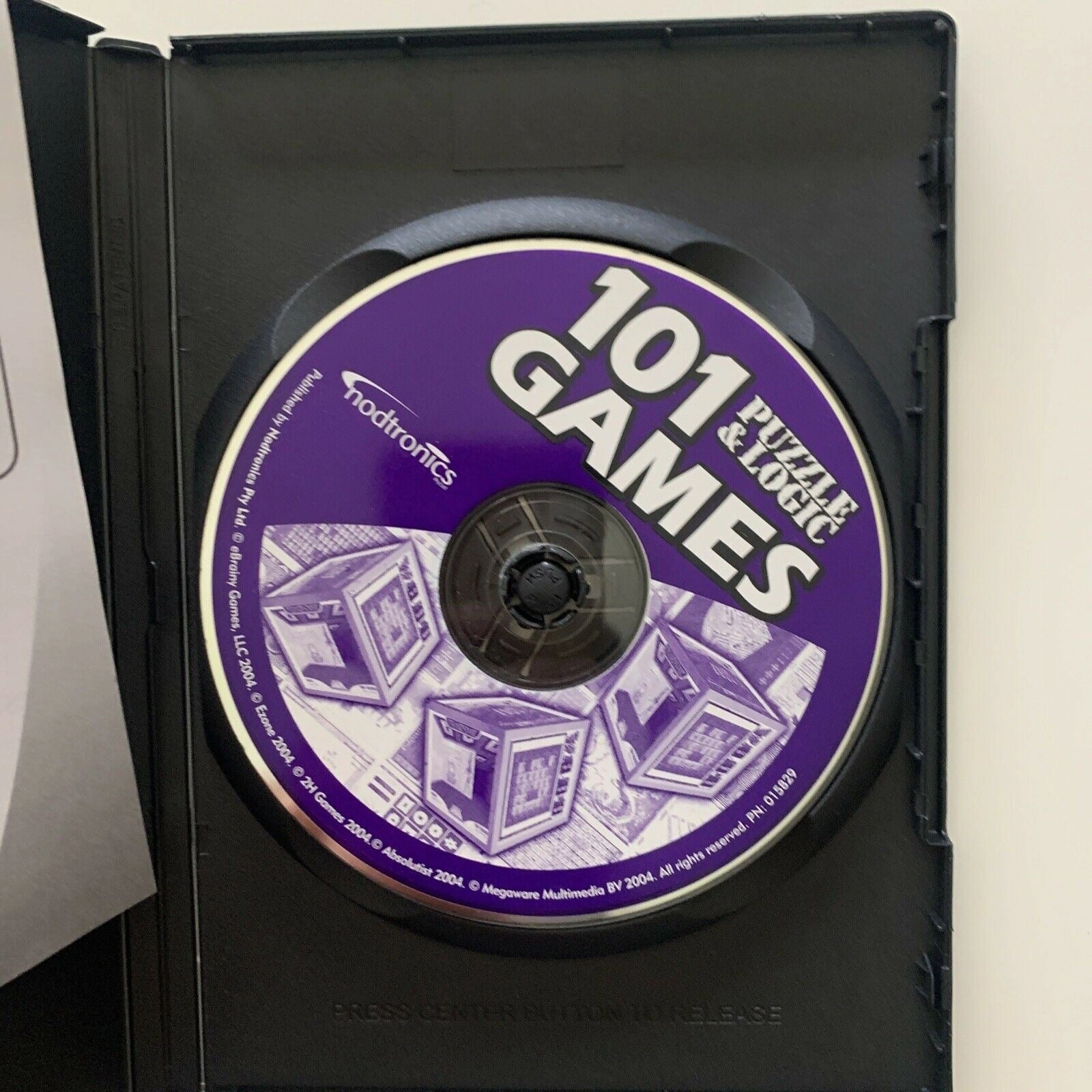 101 Puzzle & Logic Games - Nodtronics Full Version - PC, 2004 CDROM
