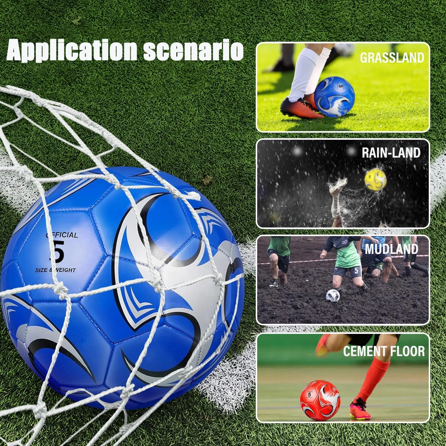12-Pack Training Soccer Balls Size 5/4/3 with Pump – Bulk Deflated Balls for Teens and Adults, Ideal for Indoor Outdoor Practice, School Activities, Sports Events, Party Favors Gifts