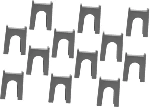 12pcs Train Track Railway Supports Playing Bridge Pier Model Simulation Bridge Pier Model DIY Bridge Model Train Bridge Pier Toy