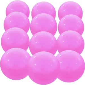 12" Beach Balls Bulk 12 Pack Inflatable Pool Ball for Kids Summer Water Games Party Supplies