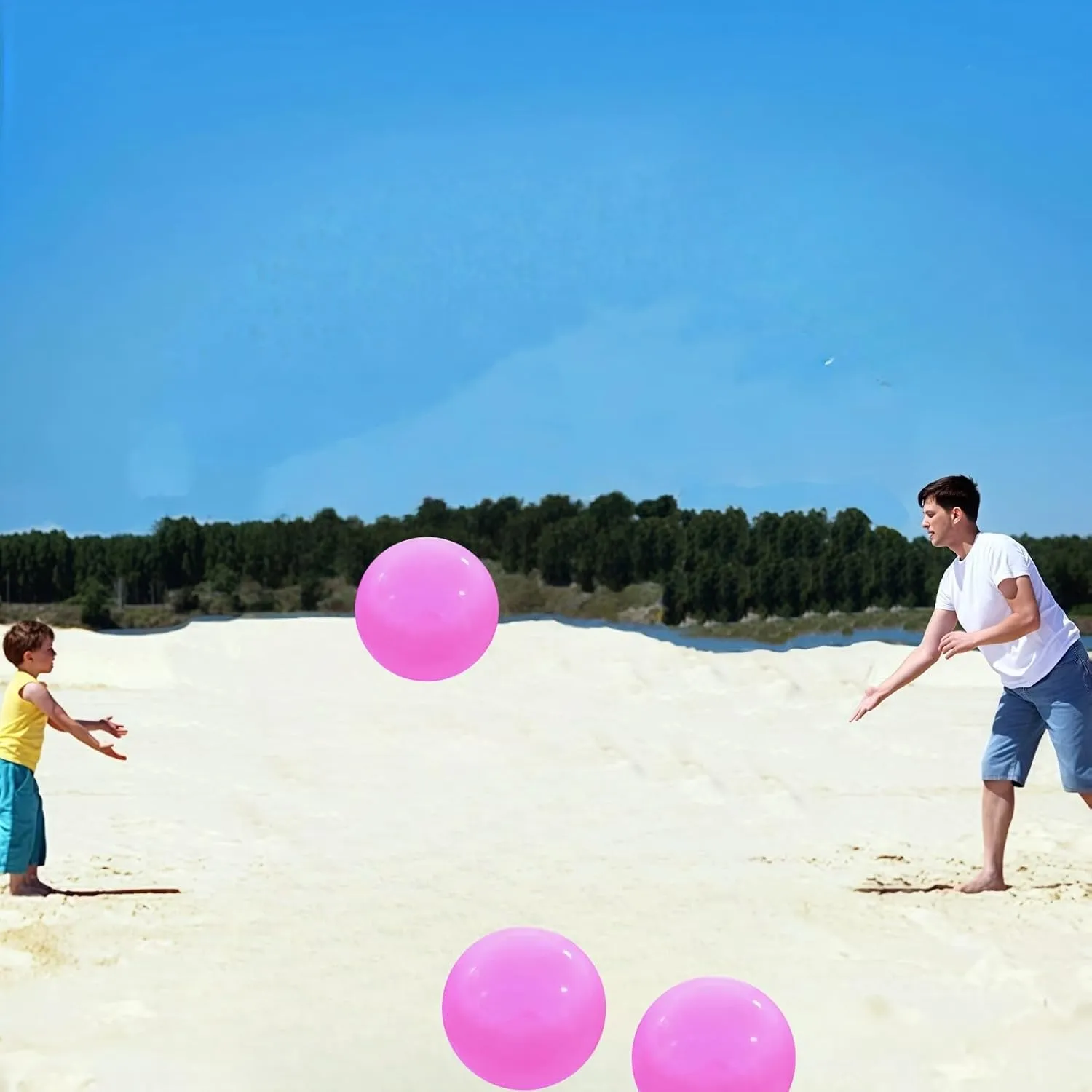 12" Beach Balls Bulk 12 Pack Inflatable Pool Ball for Kids Summer Water Games Party Supplies