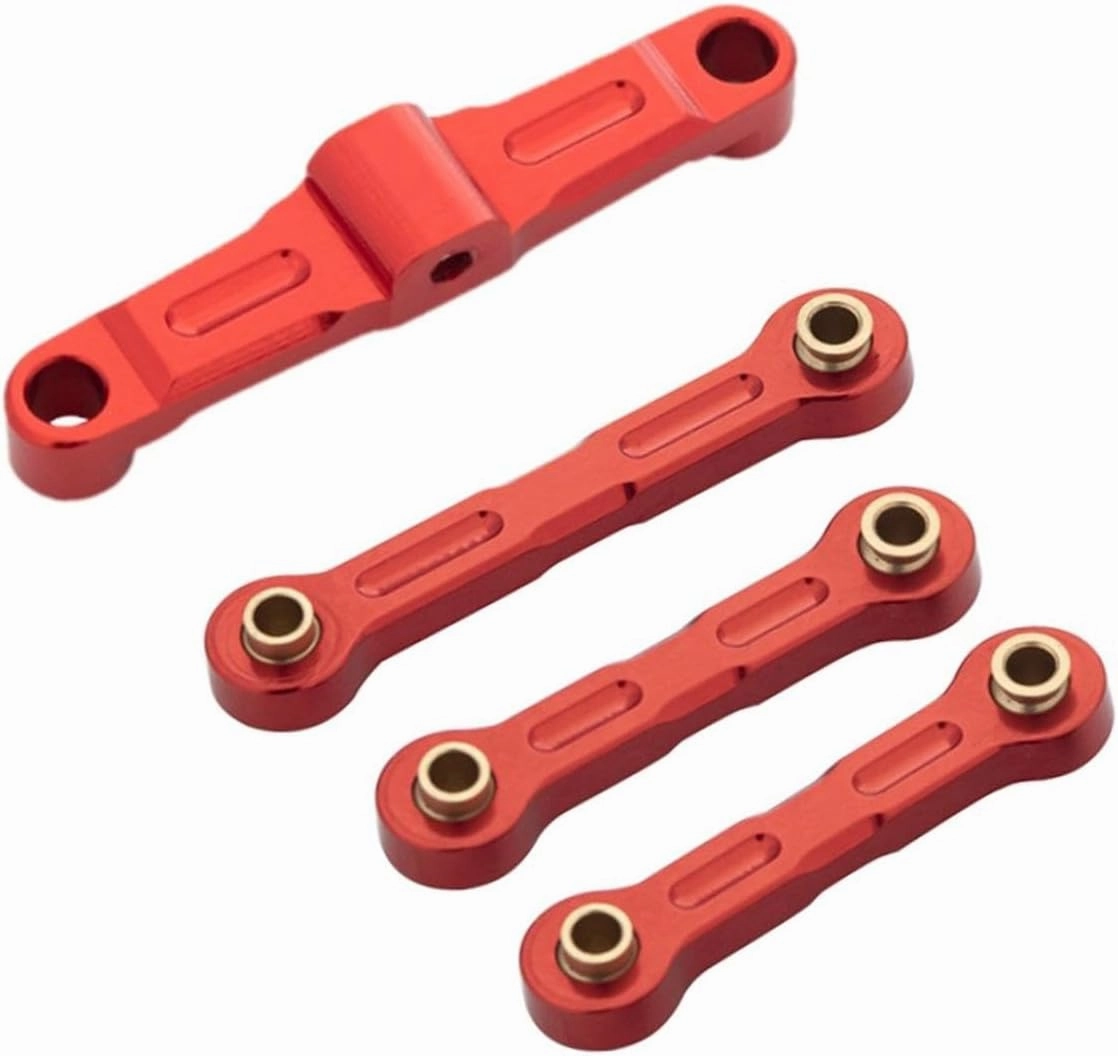 1 Set Steel Ball Bearing Crank Steering Assembly Link Upgrade Parts for Tamiya TT02 TT02D RC Car Replacement Accessories