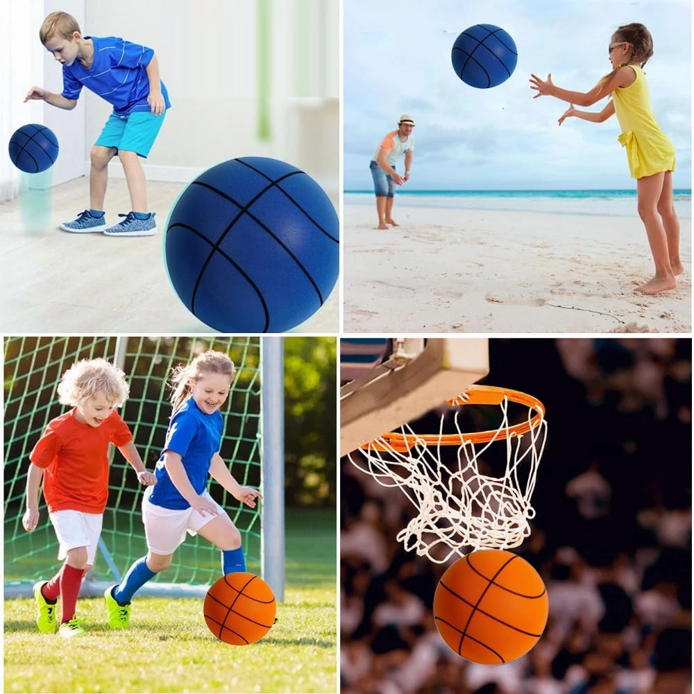 2025 New Dribble Dream Silent Basketball, Foam Basketball Training, Quiet Ball Gift for Youth Various Indoor Activities
