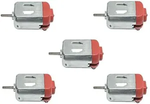 2/5/10PCS 130 DC Miniature Micro Motor 3-12V 12000Rpm High Speed Mini Micro DC Motor 130 For Hobbies Smart Car - (Speed(RPM): 2PCS)
