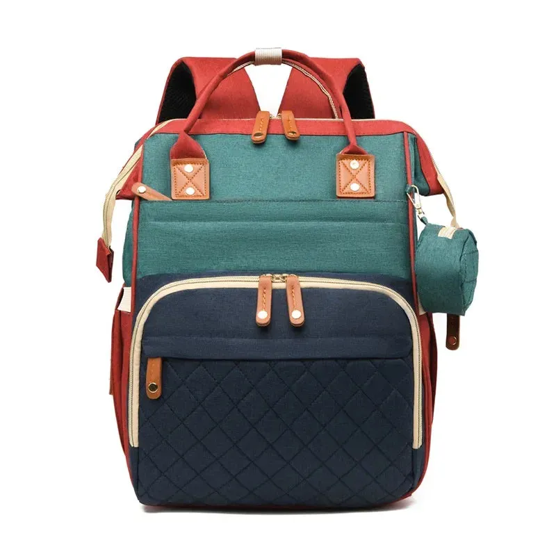 3-in-1 Diaper Backpack with Foldable Changing Pad