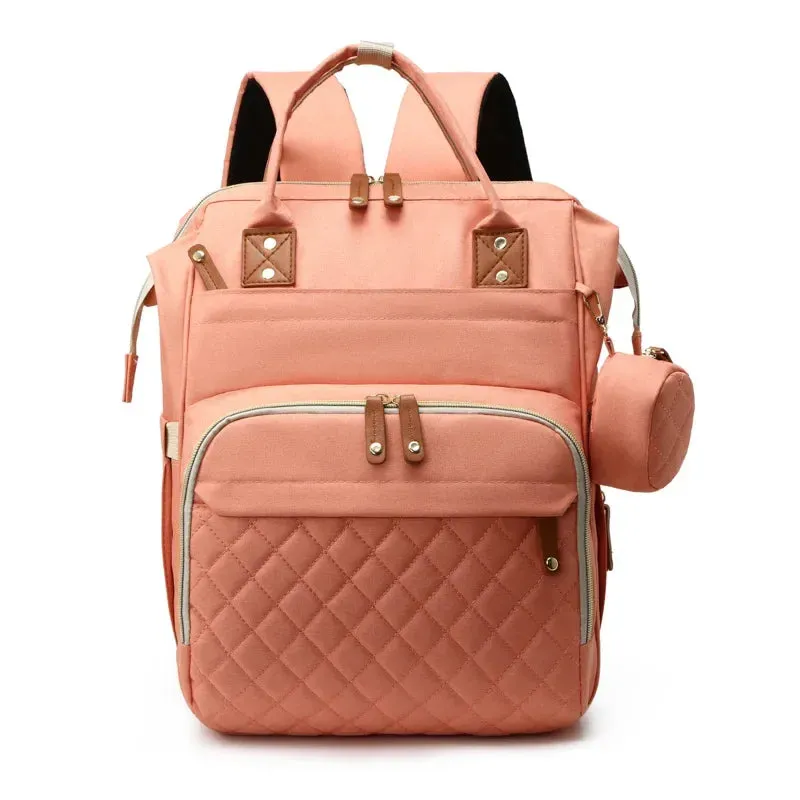 3-in-1 Diaper Backpack with Foldable Changing Pad