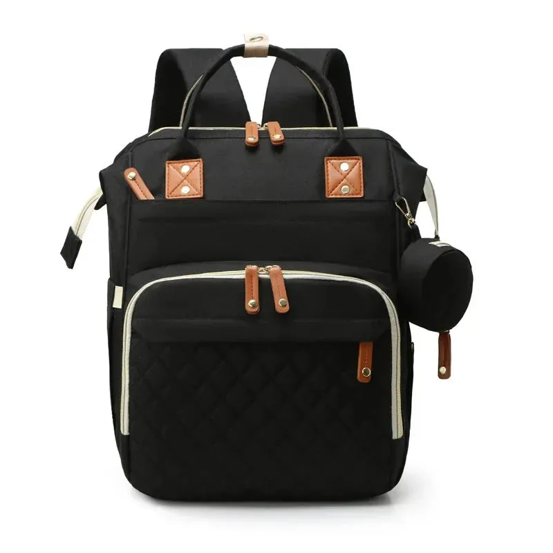 3-in-1 Diaper Backpack with Foldable Changing Pad
