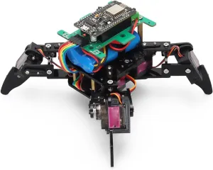 4 Legged Robot Programming Education Kit Smart Robotics Kit with WiFi Remote Control for STEM Education Projects Students Hobbyists (US Plug)