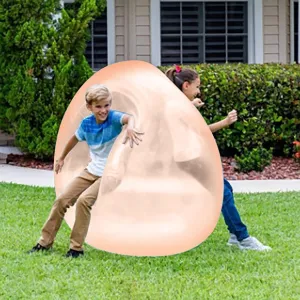47'' Water Ball Bubble Ball for Adults Inflatable Beach Ball Soft Rubber Ball Jelly Balloon Balls for Outdoor Party