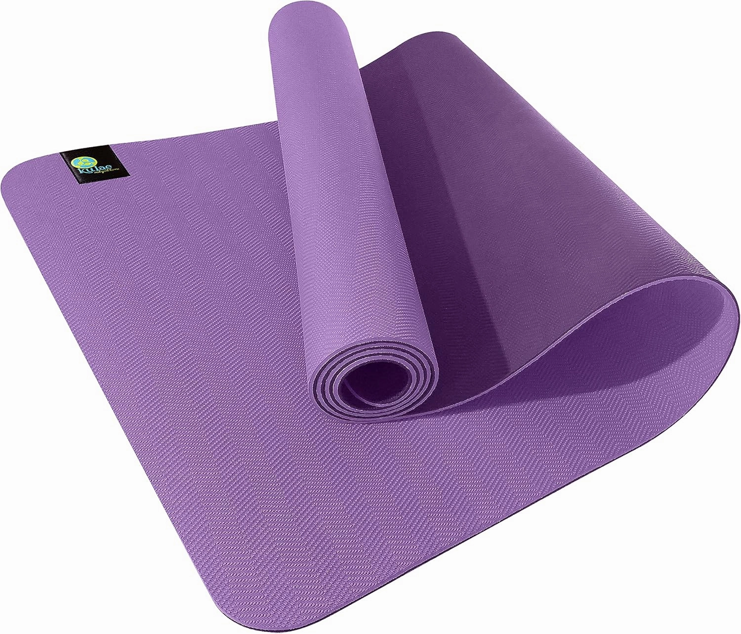4mm ECOmat Yoga Mat - Super Grippy, Sustainable, Reversible, Lightweight, Non-Toxic, 72"x24"