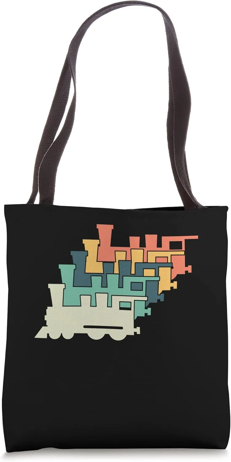 5 of model railway train railway Tote Bag