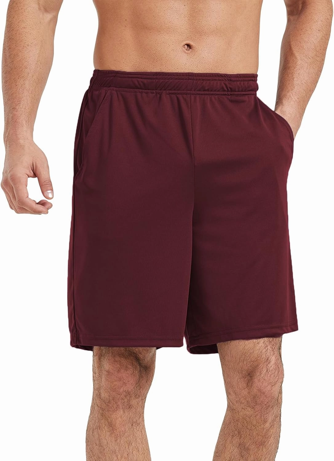 5 Pack Men's Athletic Gym Shorts with Pockets Quick Dry Activewear Workout Running Shorts for Men