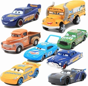 8 Piece Car 3 Toys, Movie Car, Die-cast Toy Cars, Birthday for Boys Over 3 Years Old (8 Piece)