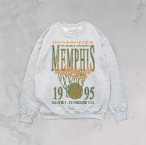 90's Grizzlies Oversized Sweatshirt