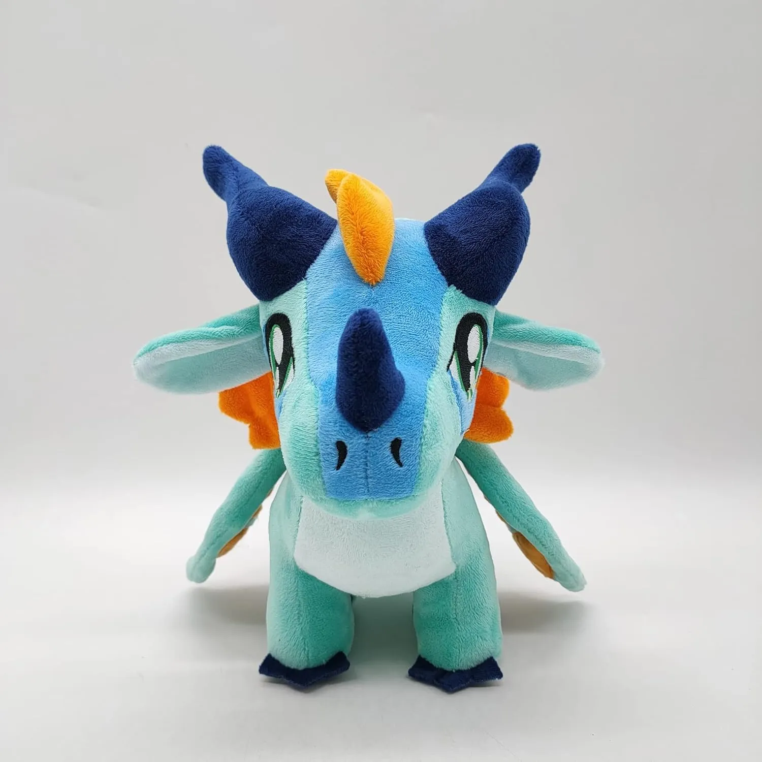 9" Dragon Plush Dragon Doll Toys Figures Stuffed Animals for Adult Kids Birthday Gifts (Wing)