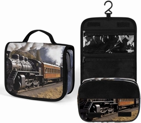 A Gym Artifact, The Canvas Steam Locomotive Train Printed Yoga Storage Bag Is Durable, Wear-resistant And Does Not Strangle Shoulders. It Is Suitable for Both Men And Women