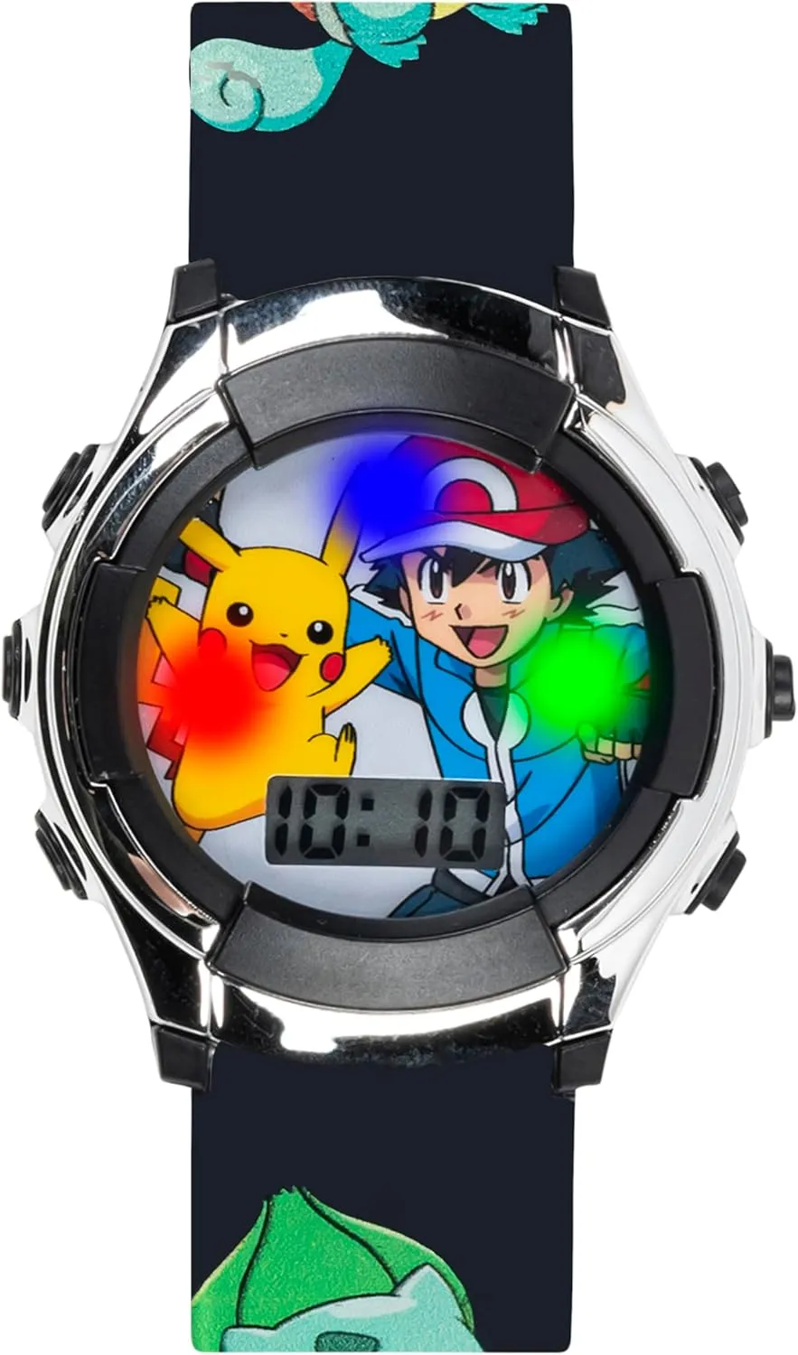 Accutime Kids Pokemon Digital LCD Quartz Watch for Boys, Girls, and Adults All Ages
