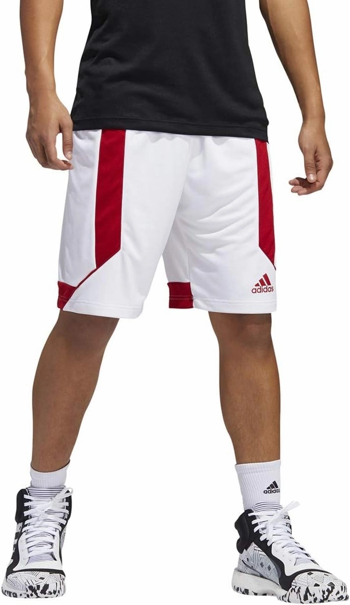 adidas Creator 365 Shorts-Men's Basketball L White/Power Red