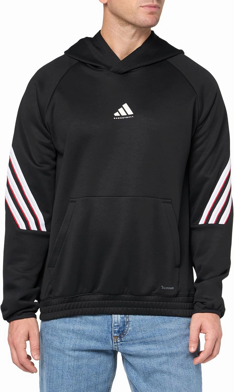 adidas Men's Select Foundation Fleece Basketball Hoodie