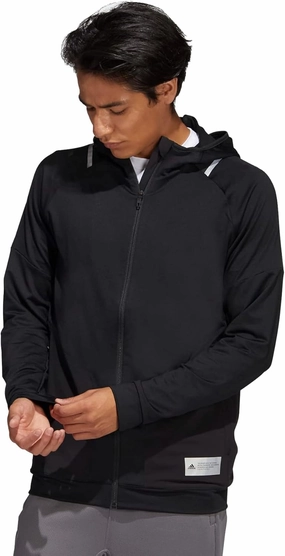 adidas Men's Train To Peak HIIT Full Zip Hooded Athletic Jacket