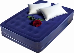 Air Mattress with Built-in Pump - Twin/Full Size, 2-Min Fast Self-Inflating/Deflating, 650lbs Capacity, Extra Thick Quiet Blow Up Bed for Home, Camping & Guests - Portable w/Storage Bag