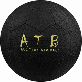 American Challenge All Terrain Rubber Soccer Ball – Durable Rubber Tread Cover, Hand Sewn with Butyl Bladder – Ideal for Street, Playground, Park & Grass Field Play