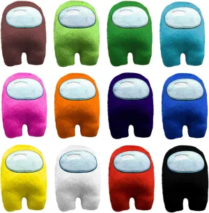 Among Plush Toys(12 Packs), Game Figures Plush Animal Toy Merch Gift for Adult Kids Young (Classic)