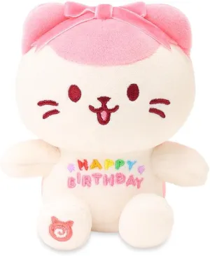 Anirollz Happy Birthday Kittiroll Plush – Soft & Cuddly Stuffed Cat, Cute Collectible Gift for Plush Lovers, 6” Small & Huggable