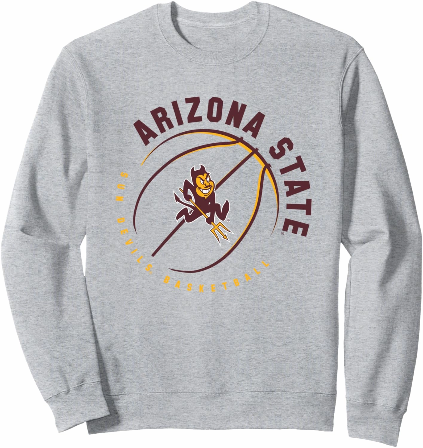 Arizona State Sun Devils Basketball Dunk Logo Sweatshirt