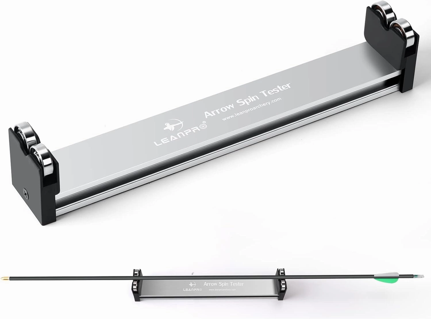 Arrow Spine Inspector for Shaft Straightness,Vane Tuning and Broadhead Spining, Aluminum Arrow Straightness Detector Tool