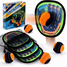 Aywewii Toss and Catch Ball Game Outdoor Beach Pool Toys for 3 4 5 6 7 8 Year Old Toddlers Boys Girls Kids Toys Birthday Gift Baseball Training Outside Lawn Camping Yard Games