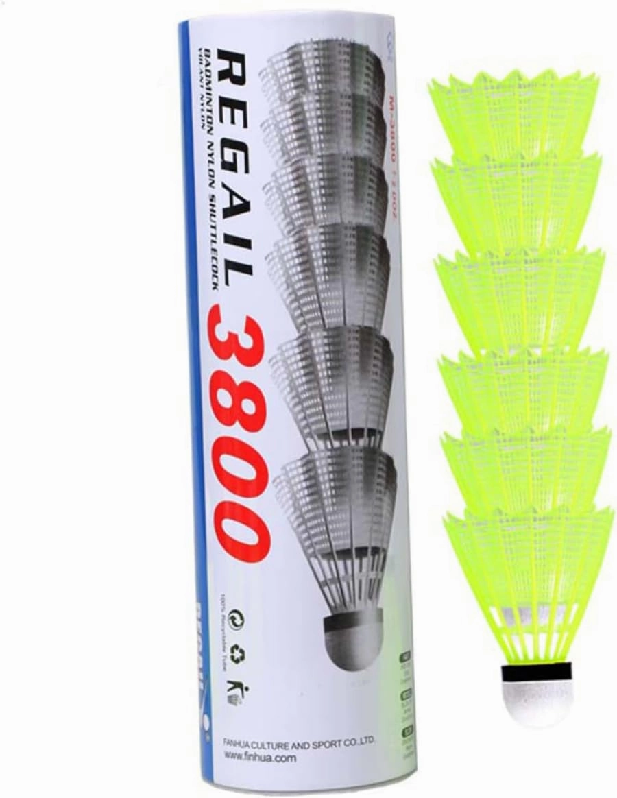 Badminton Shuttlecocks 6pcs Outdoor Shuttlecocks Elastic for Sports Activities for Levels