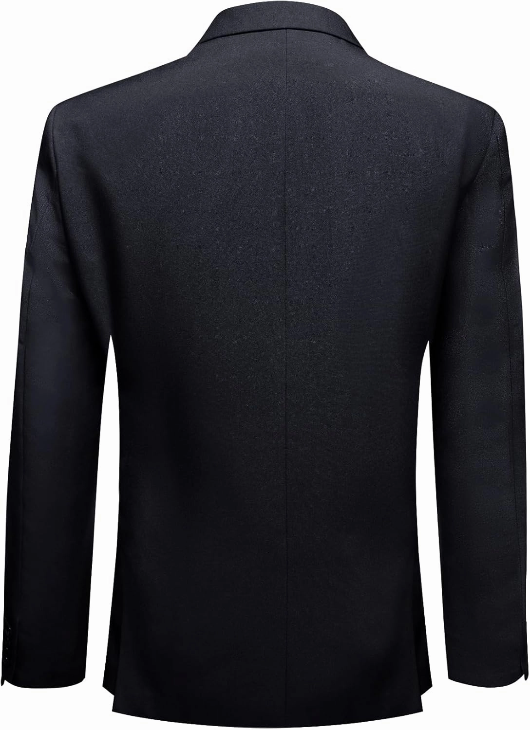 Barry.Wang Mens Casual Sport Coat Solid Blazer Tuxedo Suit Jacket Regular Fit Wedding Business Gift