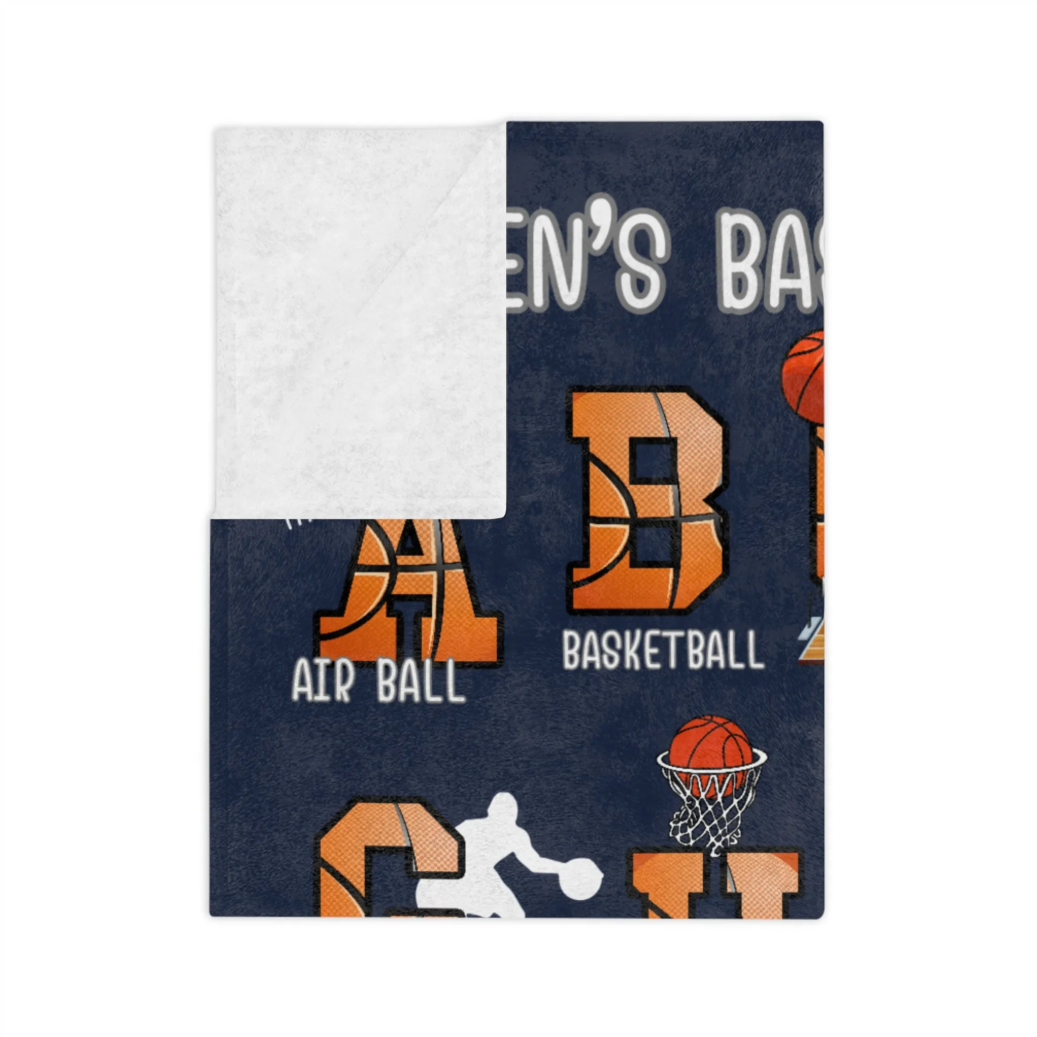 Basketball Blanket, Personalized Gifts for Basketball Lover