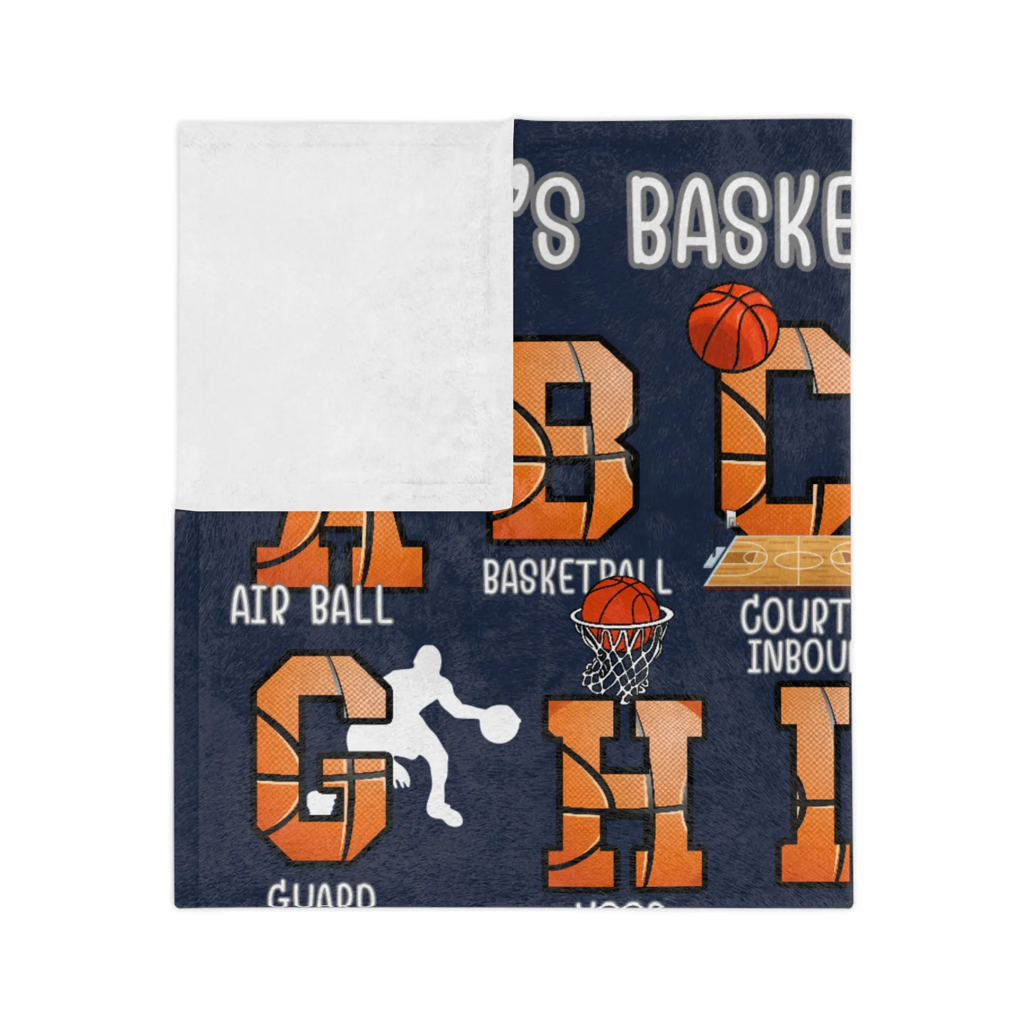 Basketball Blanket, Personalized Gifts for Basketball Lover