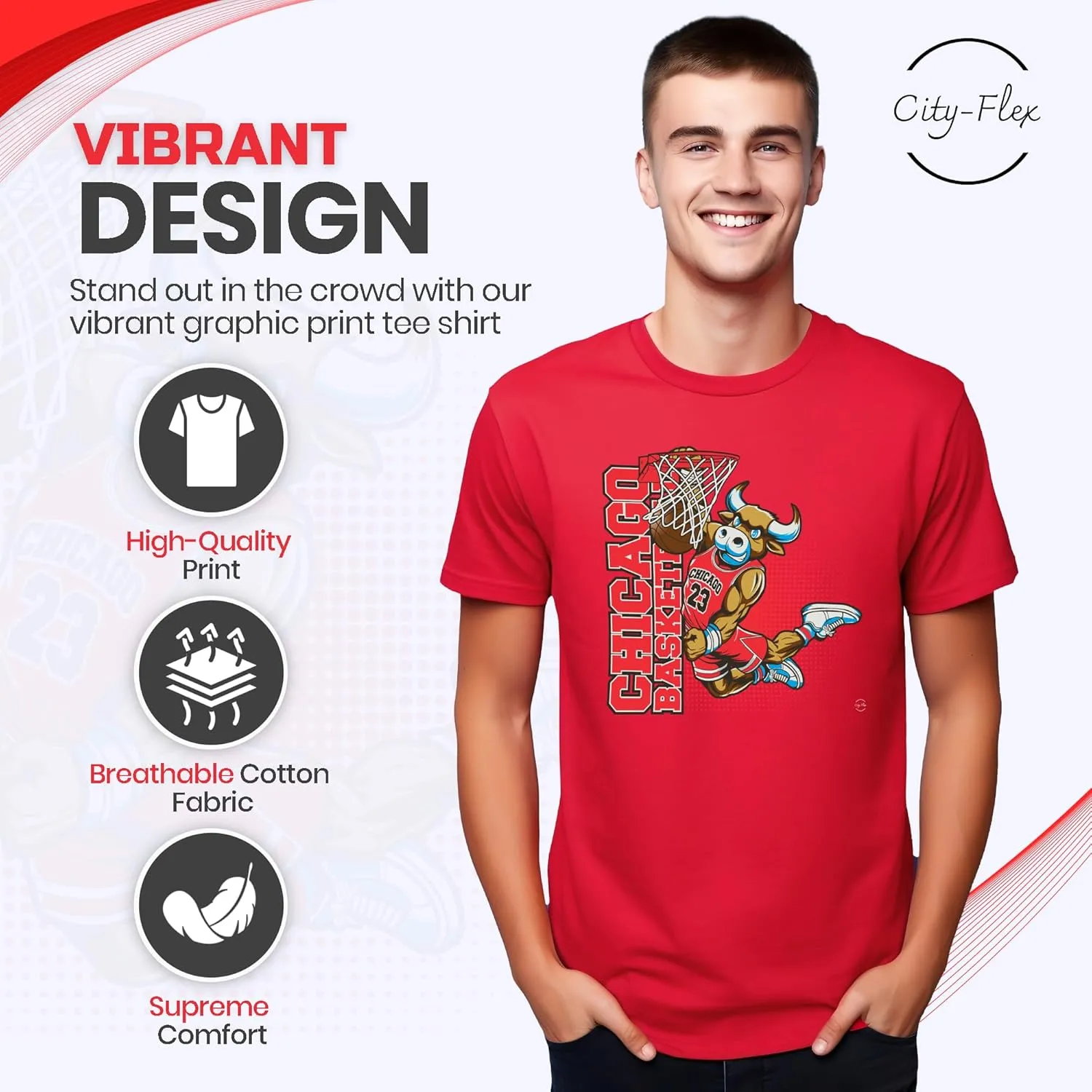 Basketball Fan Mascot T-Shirt