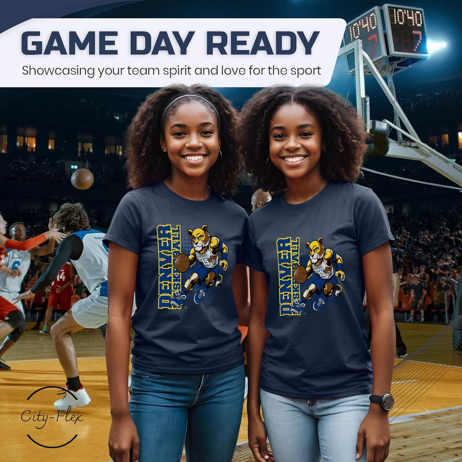 Basketball Fan Mascot T-Shirt