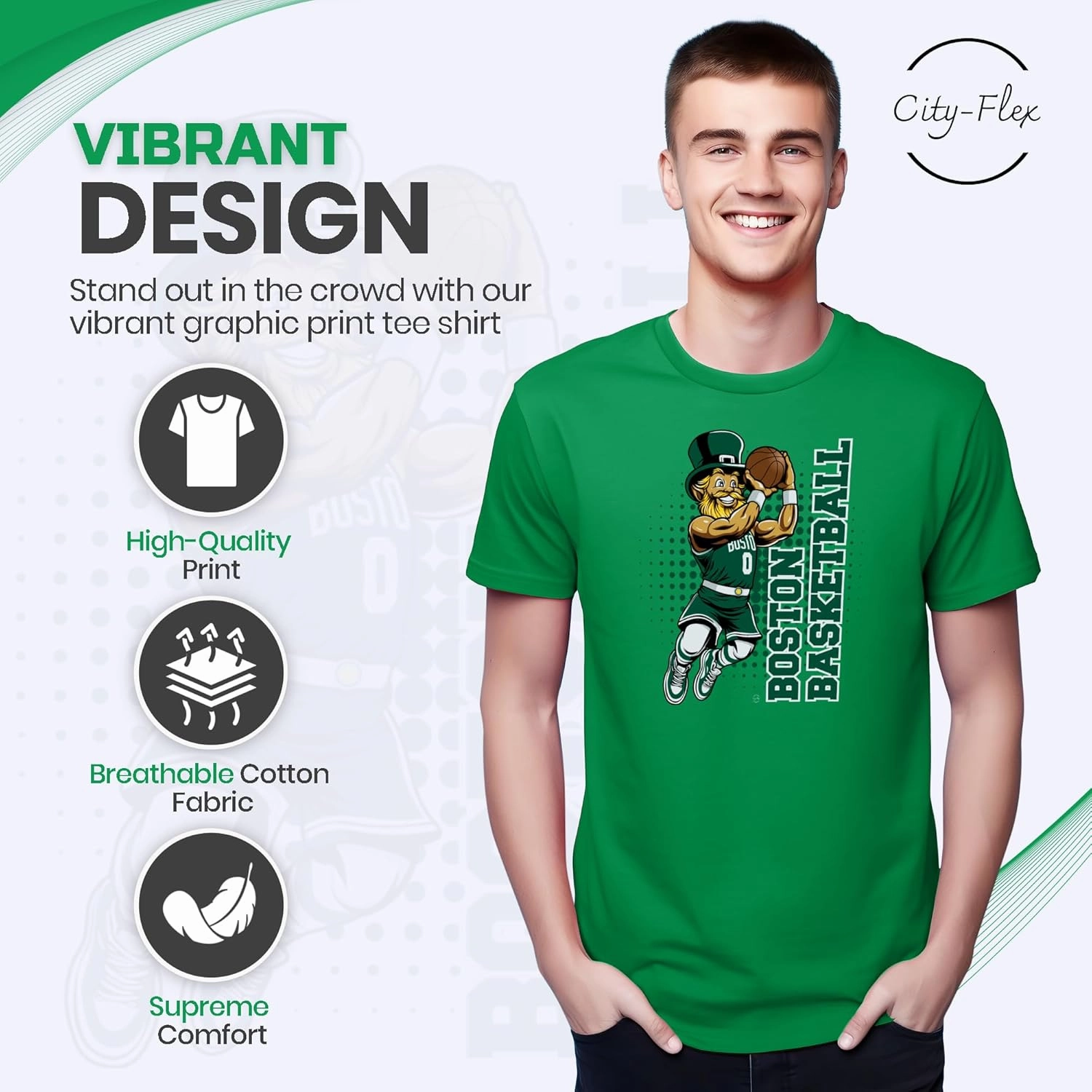 Basketball Fan Mascot T-Shirt