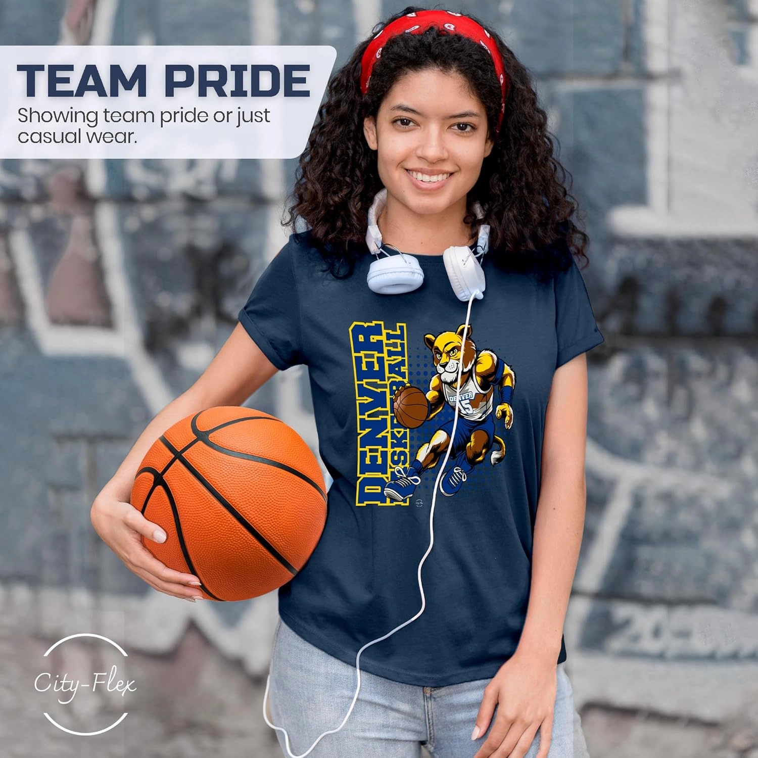 Basketball Fan Mascot T-Shirt