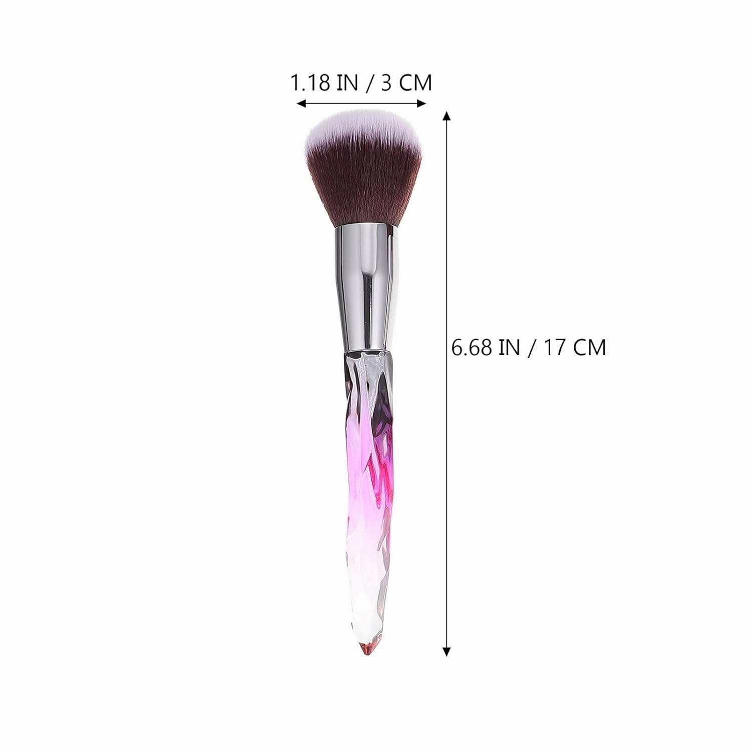 Beaupretty 10pcs Makeup Brush Set Professional Foundation Brushes for Blending Contouring and Highlighting Soft Dense Bristles Elegant Gradient Handle for Women Makeup Needs