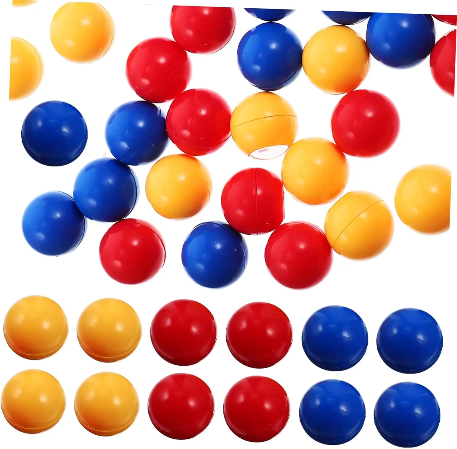 BESPORTBLE 2 Sets Ball Activity Party Balls Small Pong Mini Pong Sphere Game Balls Numbered Balls Ball for
