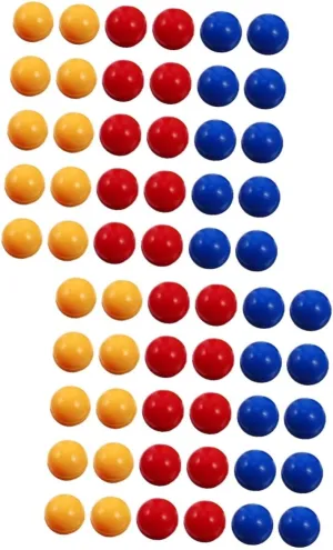 BESPORTBLE 2 Sets Ball Activity Party Balls Small Pong Mini Pong Sphere Game Balls Numbered Balls Ball for