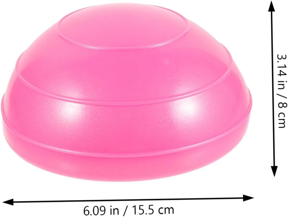 BESPORTBLE PVC Workout Ball Exercise Ball Pilates Ball Rosy Stability Ball