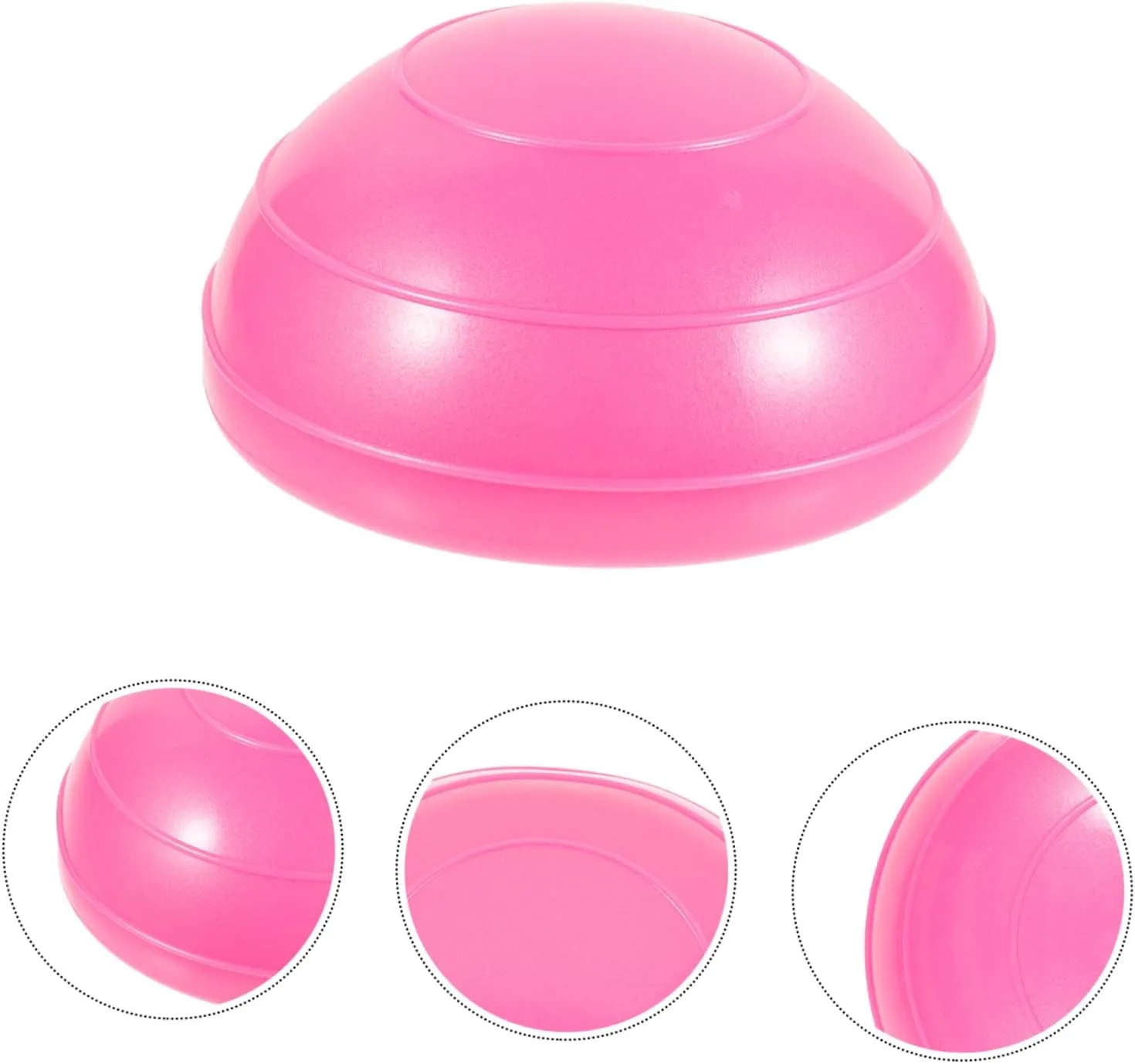 BESPORTBLE PVC Workout Ball Exercise Ball Pilates Ball Rosy Stability Ball