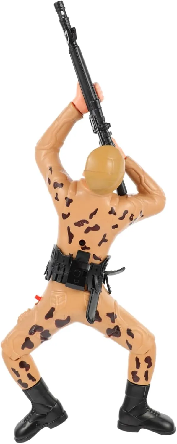 BESPORTBLE Toy Soldier Boys and Girls Crawling Plaything Baby Toy Made of Plastic