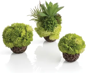 biOrb Coral Balls, Set of Three, Made with Durable, Non-Toxic Materials for Freshwater or Saltwater Aquariums