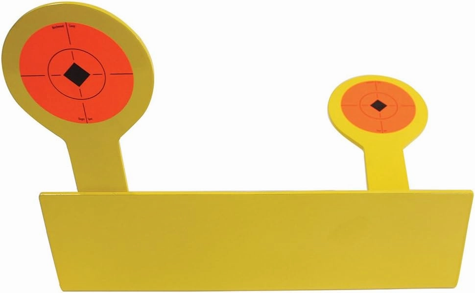 BIRCHWOOD CASEY World of Targets Bushwacker AR400 Steel Durable Alternating Pop-Up Shooting Target