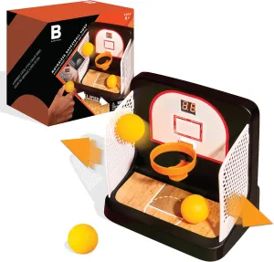 Black Series Motorized Basketball Mini Arcade Game, Indoor Tabletop Game, Moving Basketball Hoop, 3 Speeds, 3 Balls, Digital Scoreboard & Sound Effects, Fun Kids & Family Game, Toys for Boys Ages 8 