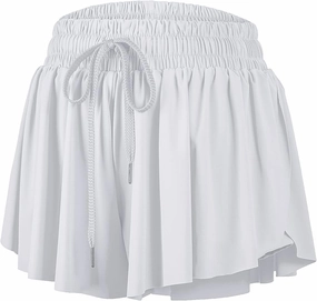 Blaosn Flowy Athletic Shorts for Women Gym Yoga Workout Running Short Pants Tennis Skort Skirt Cute Clothes Casual Summer